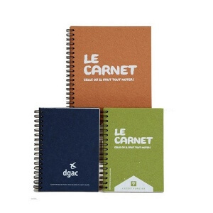 carnet made in France personnalisable