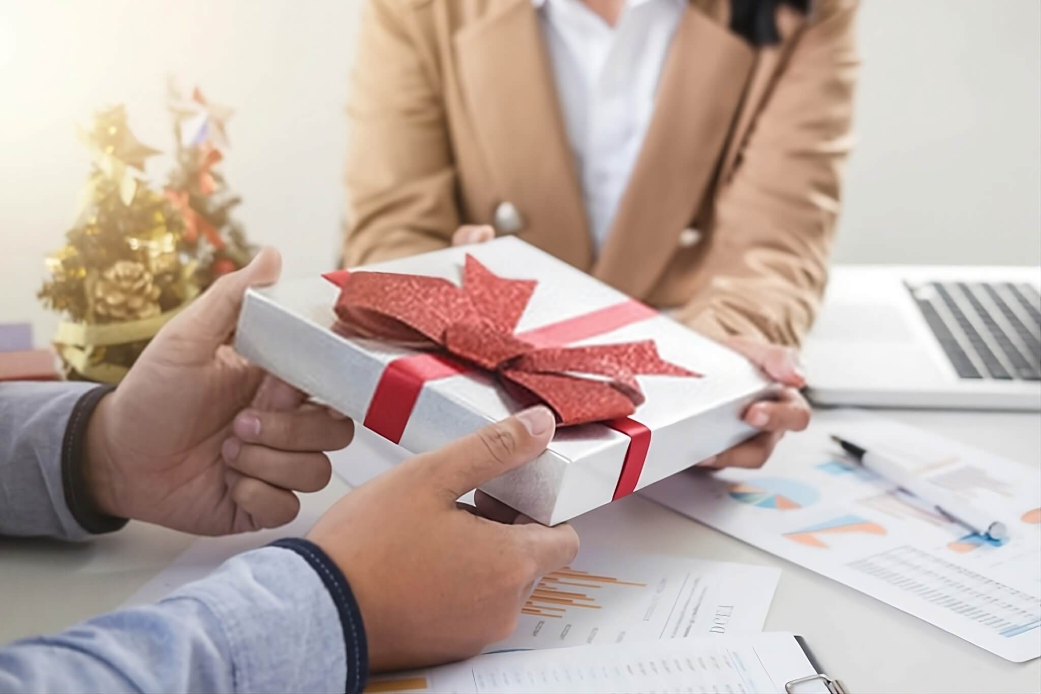 les cadeaux d'entreprise